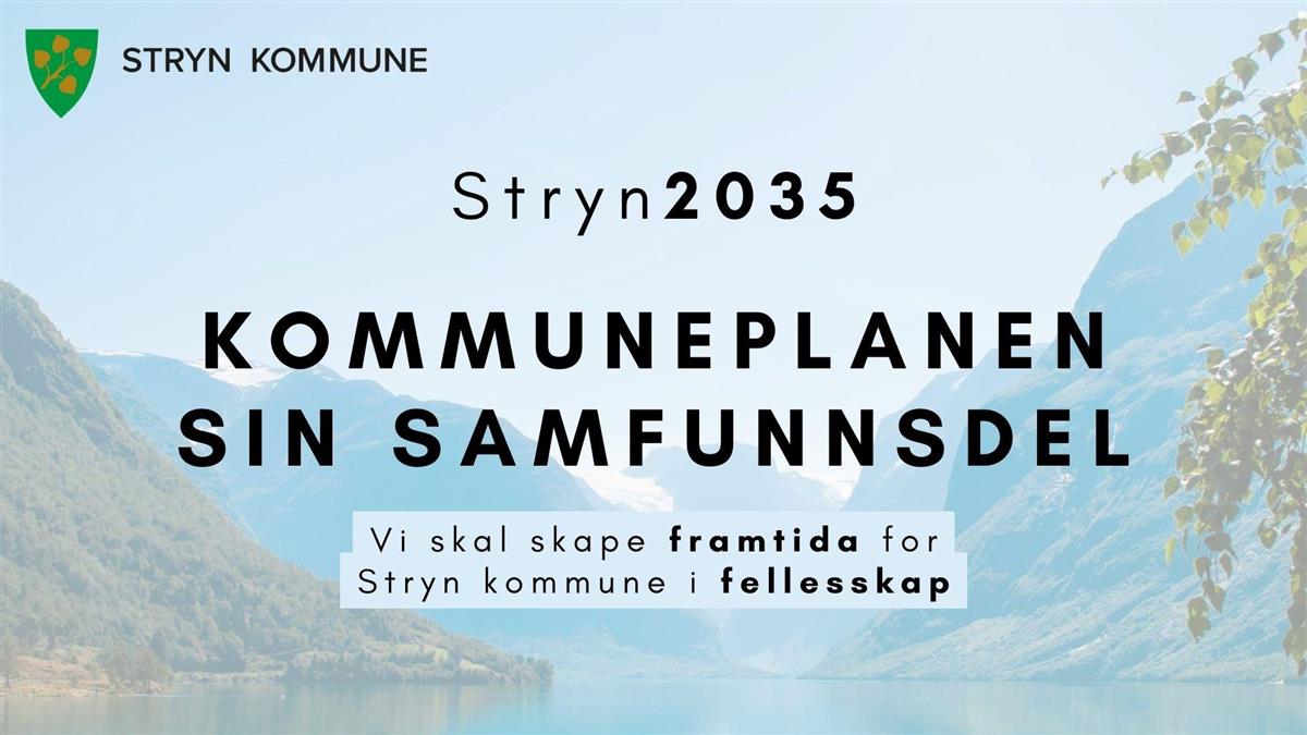Stryn2035 med blått bilde i bakgrunnen - Klikk for stort bilete